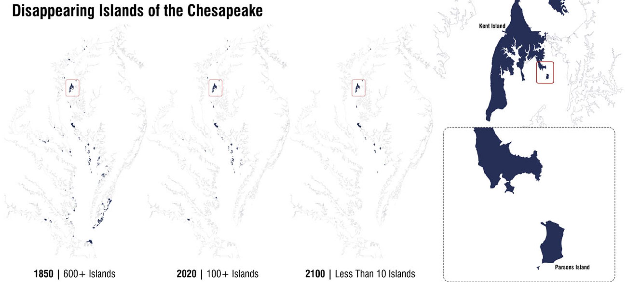 1.Disappearing islands of the Chesapeake.By Jiali LI