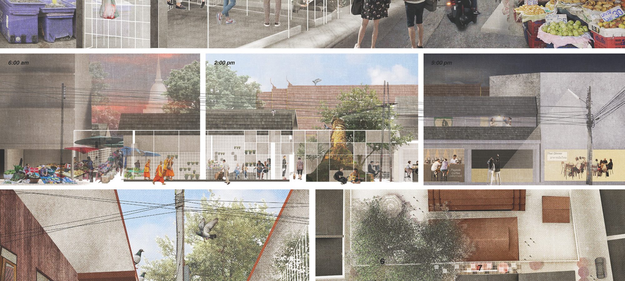 Pagoda Hunting Containers for Livelihood and Faith (a Transformed Pagoda Market. By WU Jing.